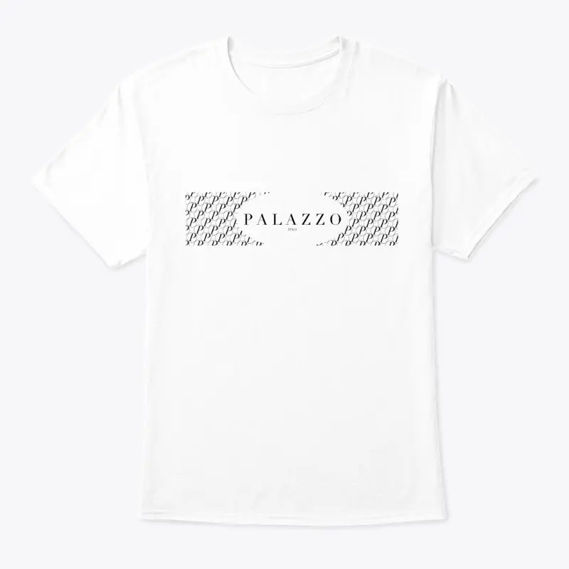 Palazzo Black Monogram Men's T-Shirt