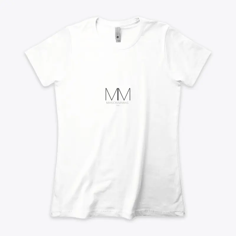 Maison Marais White Women's T-Shirt